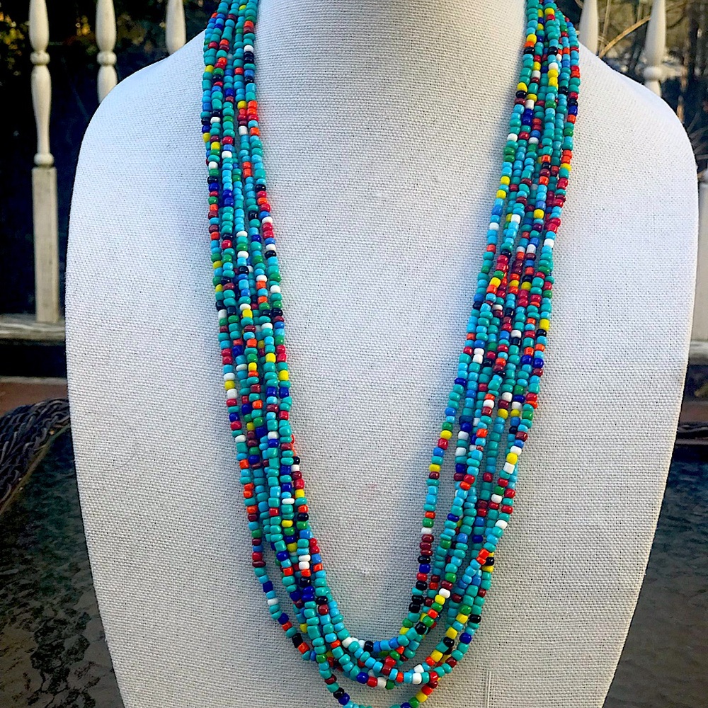 Multicolor Beaded Necklace
